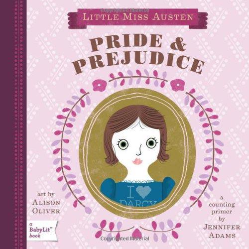 Little Miss Austen - Pride & Prejudice - Counting - Jane Austen Babylit-Book-Book Lover Gifts