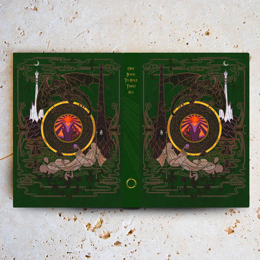 Notebook / Journal - One Book to Rule Them All  - Vegan Leather