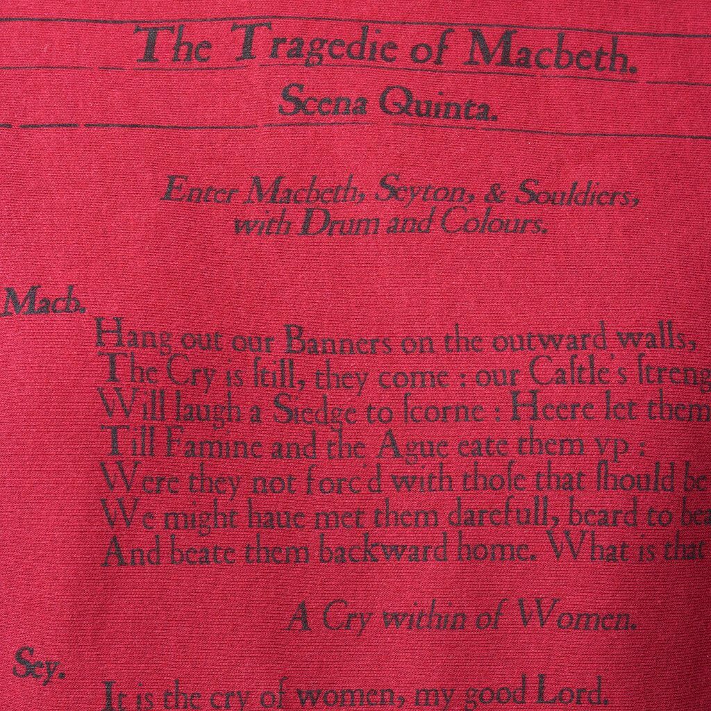 Book Scarf - Macbeth - Shakespeare