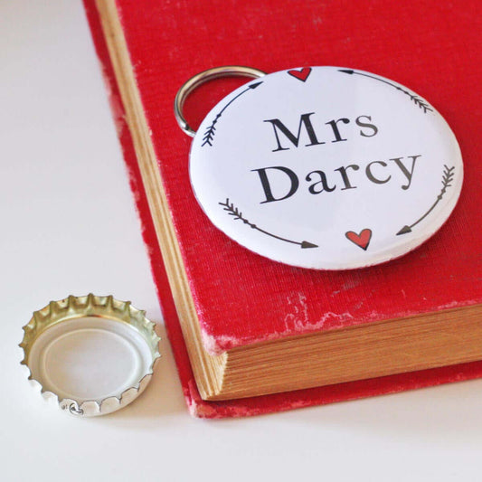 Bottle Opener / Keyring - Jane Austen - Mrs Darcy