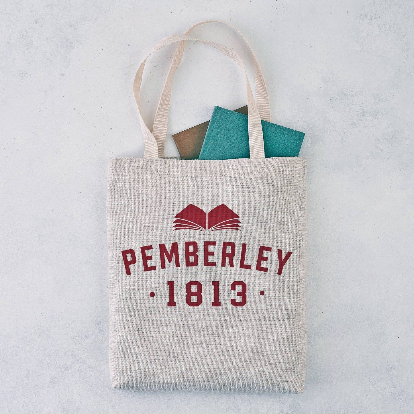 Tote Bag - Literary Varsity Style - Pride & Prejudice - Pemberley