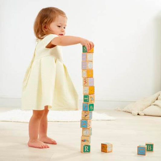 Wooden Building Blocks - Baby - Peter Rabbit