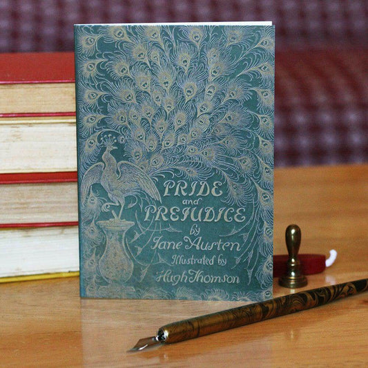 Card - Pride & Prejudice - Peacock - Jane Austen