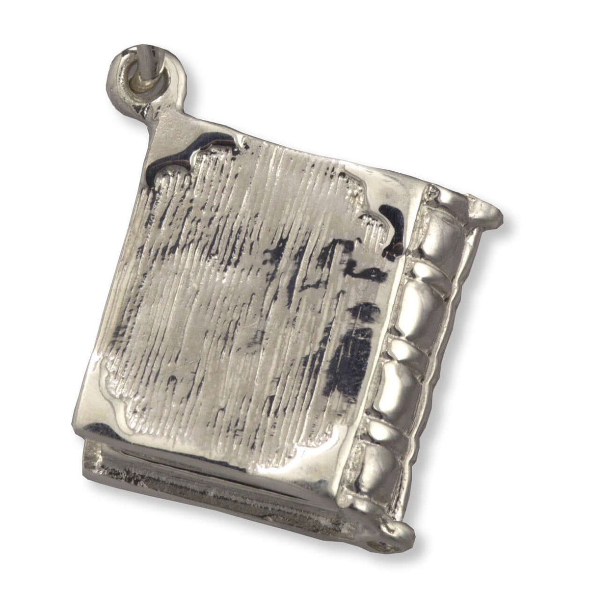 Book Charm Locket / Pendant - Silver - Sherlock Holmes