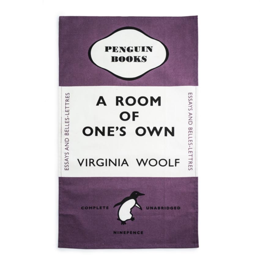 Tea Towel - A Room of One's Own - Penguin-Tea Towel-Book Lover Gifts