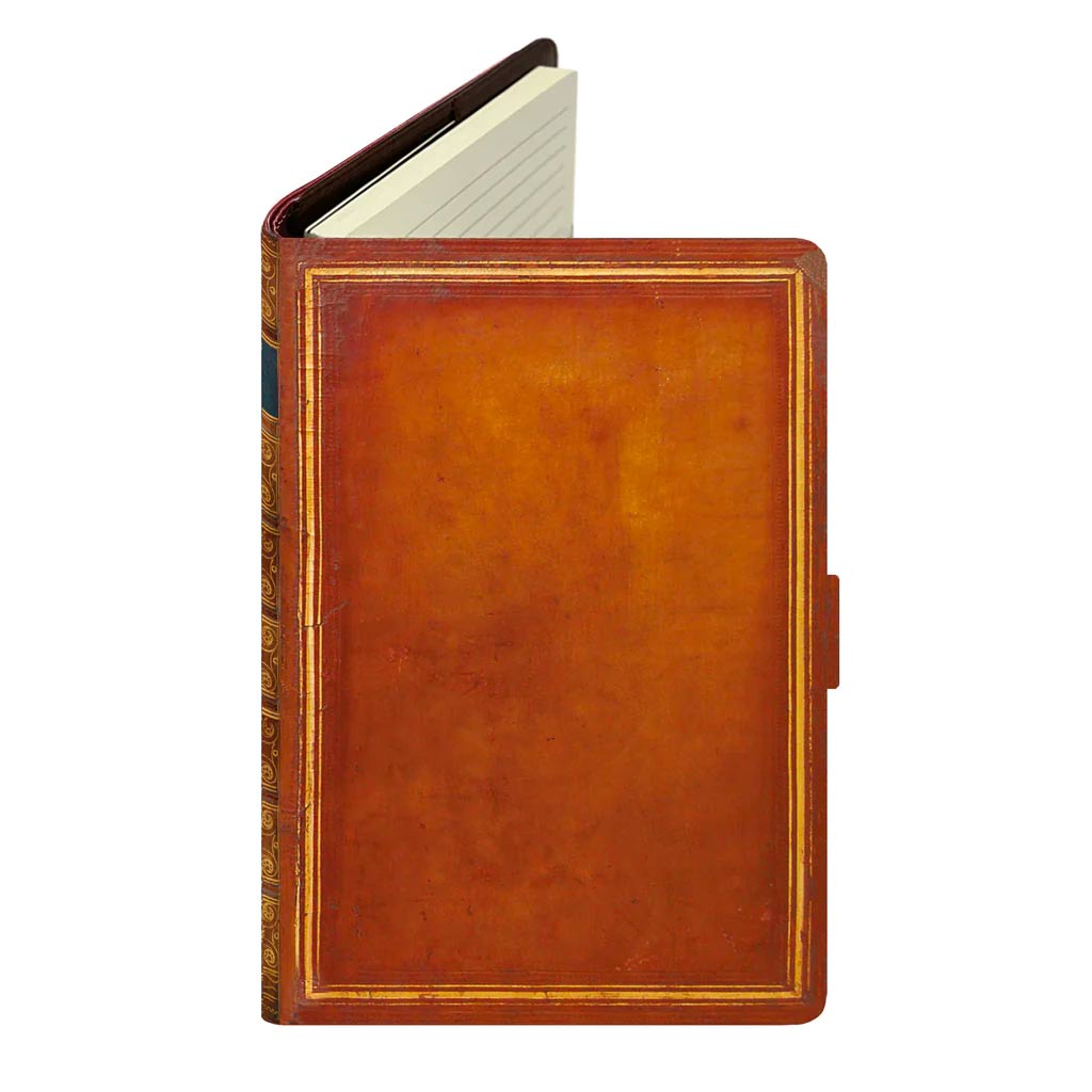 Notebook / Journal - Tan Brown Antique Book - Vegan Leather - Personalised