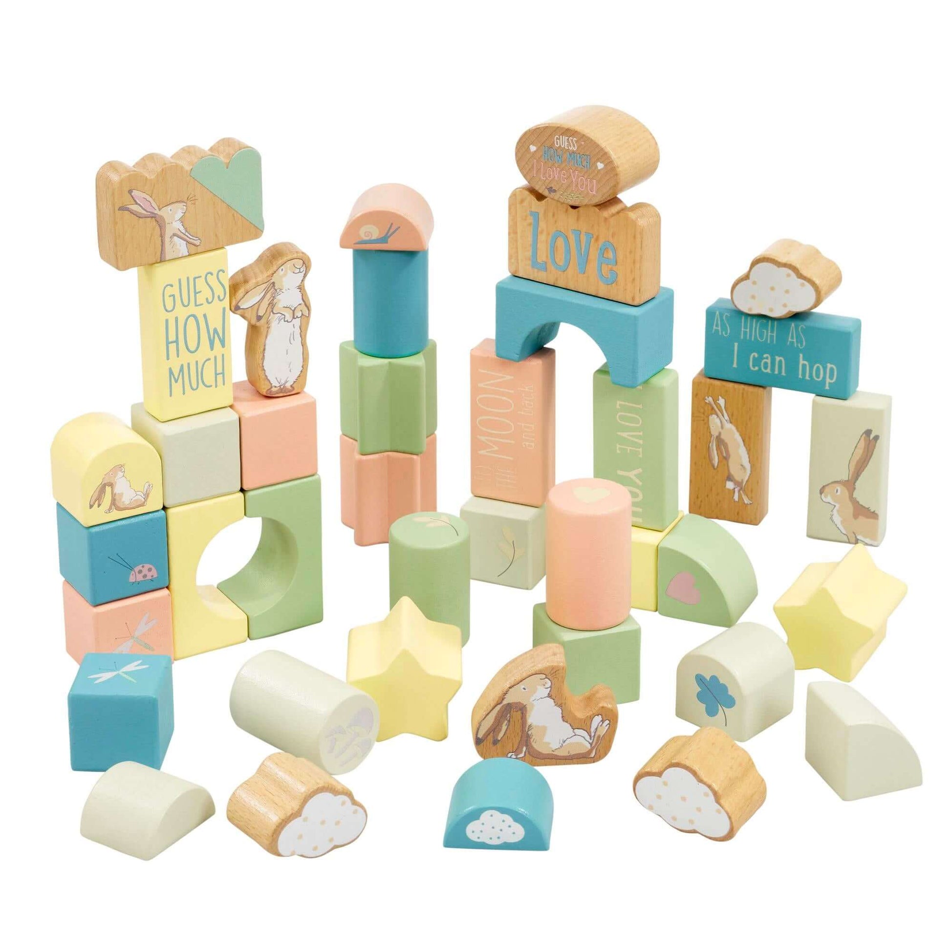 Building Blocks - Wooden - Guess How Much I Love You