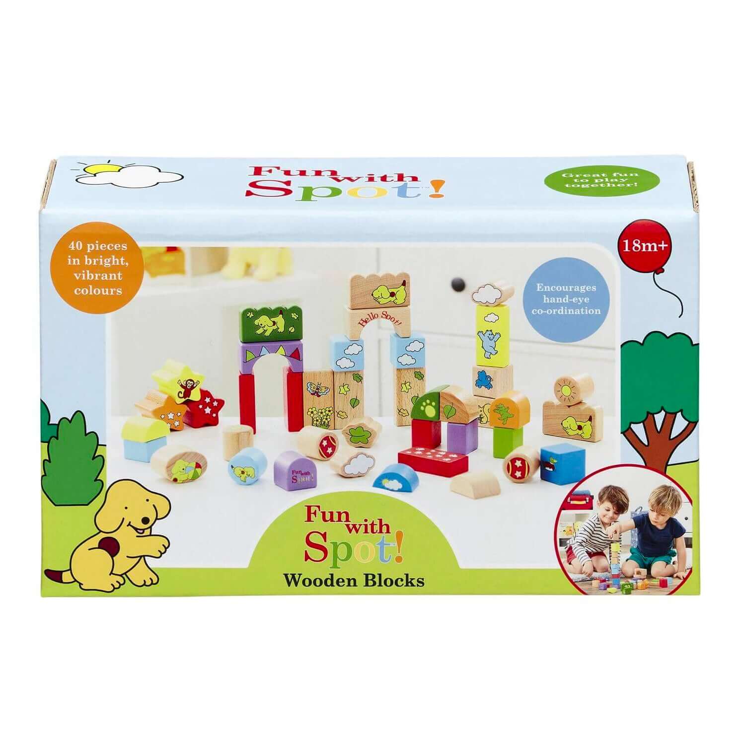 Building Blocks - Wooden - Spot the Dog